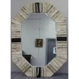 Karl Springer, Midcentury Bone Inlaid Mirror