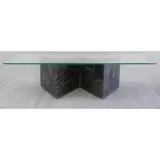 Paul Evans, Midcentury Mixed Metal Coffee Table