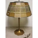 Table Lamp with Linenfold Shade by Tiffany Studios, sold Jun 2012