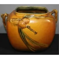 Pine Cone Vase by Roseville, sold Oct 2011