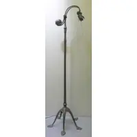 Tiffany Studios, Bronze counter-balance floor lamp
