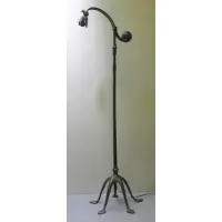Tiffany Studios, Bronze counter-balance floor lamp