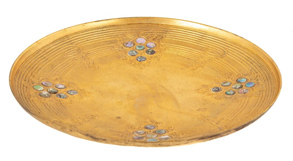 Abalone Tray by Tiffany Studios, sold Nov 2021