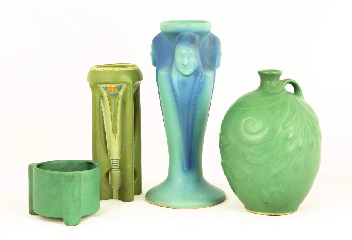 Van Briggle, & Various Art Pottery