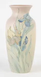 Weller, Vase with Iris