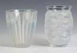 Lalique, Opalescent Art Deco Vase