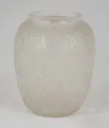 René Lalique, Molded and Frosted Vase