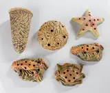 Weller, Flower Frogs and Wall Pocket