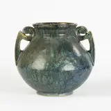 Roseville, Carnelian II Handled Vase