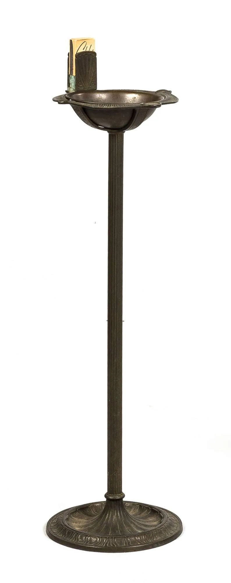 Bronze Ash Tray Stand by Tiffany Studios, sold Nov 2018