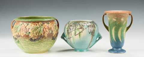 Blackberry Jardiniere by Roseville, sold Jun 2015
