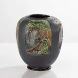 Roseville, Art Pottery Panel Vase