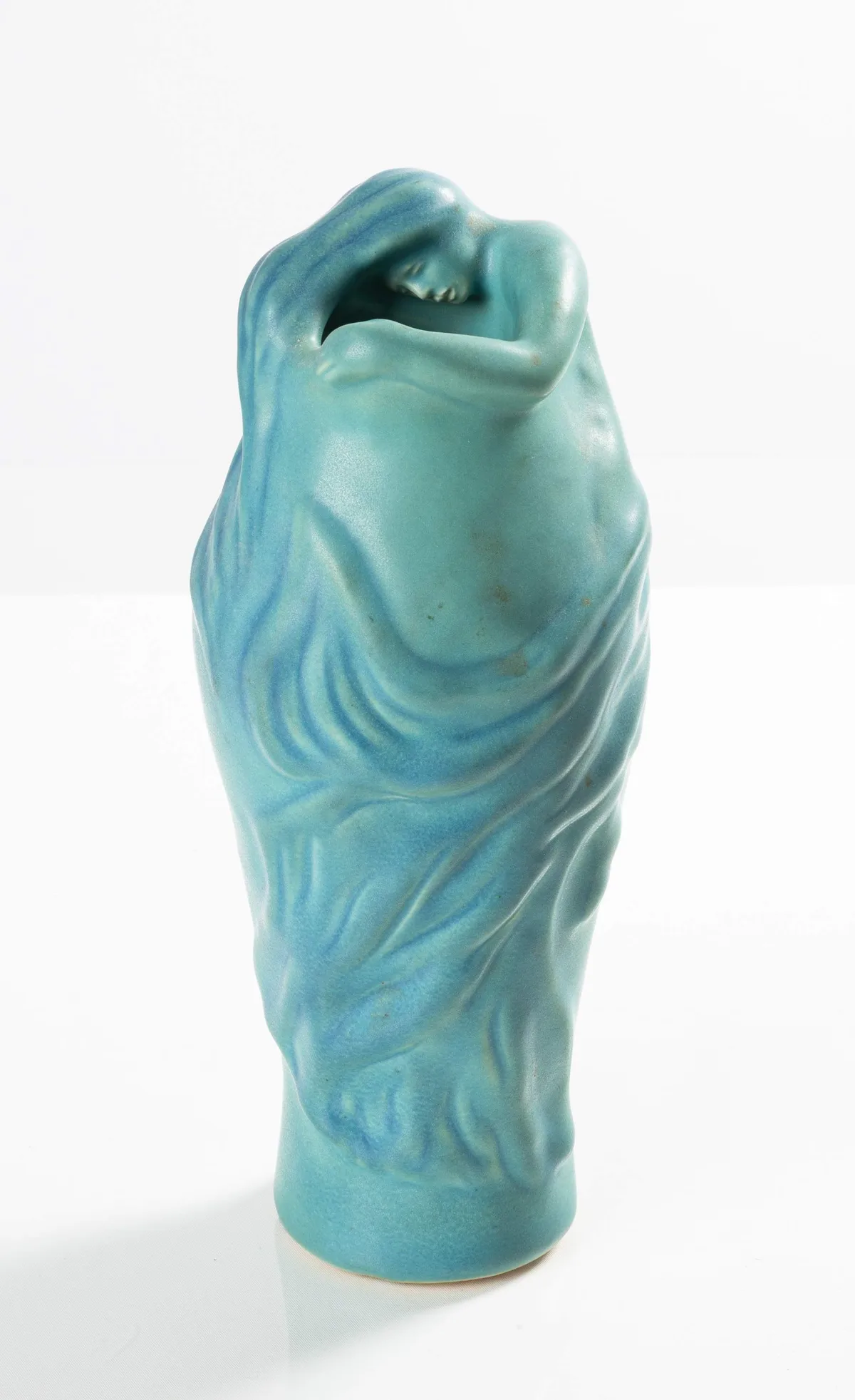 Pottery Lorelei Vase by Van Briggle, Glazed earthenware, sold May 2025