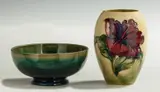 Moorcroft, Bowl & Vase