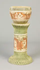 Roseville, Donatello Jardinière & Pedestal