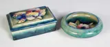 Moorcroft, Covered Box & Bowl
