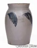 J. Swank & Co., J. SWANK & CO / JOHNSTOWN, PA Cobalt-Decorated Stoneware Jar, c1860, c1860, Stoneware