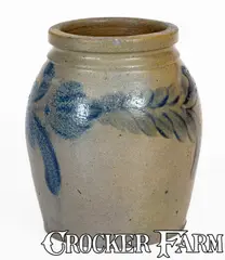 H. C. Smith, Half-Gallon H.C. SMITH / ALEXA / D.C. (Alexandria, VA) Stoneware Jar, c1835, c1835, Stoneware