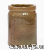 John Bell, Small-Sized Celadon-Glazed JOHN BELL / WAYNESBORO Stoneware Jar, circa 1850-1880, Stoneware