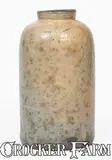 John Bell, JOHN BELL / WAYNESBORO, PA Stoneware Canning Jar w/ Celadon Glaze, circa 1850-1880, Stoneware