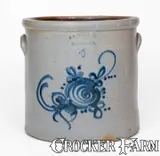 O.H. Smith & Bro, O.H. SMITH & BRO. / FLEMINGTON, NJ Stoneware Crock, circa 1890, Stoneware