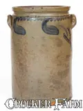 W. H. Crisman, 3 Gal. W. H. CRISMAN / STRASBURG, VA Stoneware Jar, circa 1883-1885, Stoneware