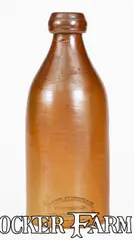 Allison & Co., ADAMS, ALLISON & CO. / MANUFACTURERS / MIDDLEBURY, SUMMIT CO., O. Stoneware Bottle, mid 19th century, Stoneware