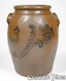Weaver & Bro, Extremely Rare WEAVER & BRO / Knoxville / Tenn Three-Gallon Stoneware Jar, c1872-1882, c1872-1882, Stoneware
