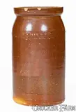 S Smyth & Bro, Albany-Slip-Glazed S SMYTH & BRO. / HOLLY SPRINGS, MISS. Stoneware Jar, circa 1870-1887, circa 1870-1887, Stoneware