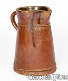Winchester, Rare WINCHESTER / POTTERIES / VA Redware Pitcher, Round Hill Pottery, Frederick County, VA, circa 1930, circa 1930, Redware