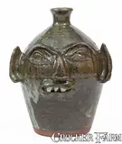 B.B. Craig, B.B. CRAIG / VALE, N.C. Stoneware Face Jug, early fourth quarter 20th century