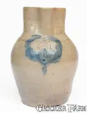 David Smith, Rare W. SMITH / GREENWICH / NEW-YORK Stoneware Pitcher, circa 1840