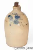 T.H. Willson & Co., Rare T.H. WILLSON & CO / HARRISBURG, PA Stoneware Jug, circa 1852-55, circa 1852-55, Stoneware