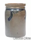 J. Keister & Co, Half-Gallon J. KEISTER & CO / STRASBURG, VA Cobalt-Decorated Stoneware Jar, circa 1870, Stoneware