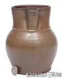 H. C. Smith, Rare Small-Sized H.C. SMITH / ALEXA / D.C. Stoneware Pitcher (Alexandria, Virginia), circa 1835, Stoneware