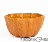JOHN BELL / WAYNESBORO, Pennsylvania Redware Pudding Mold by John Bell, circa 1850-1880, Redware, sold Nov 2024