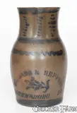 Williams And Reppert, WILLIAMS & REPPERT / GREENSBORO, PA Stoneware Pitcher, circa 1885, Stoneware