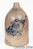 Ottman Bros. & Co., 5 Gal. OTTMAN BROS. & CO. / FORT EDWARD, NY Stoneware Jug