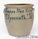 Evan R. Jones, Unusual "Shupps Bee Hive / Plymouth, PA" by EVAN R. JONES / PITTSTON, PA