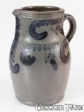 S. Bell & Son, Exceptional S. BELL & SON / STRASBURG, VA Stoneware Pitcher