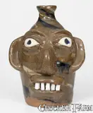 B.B. Craig, B.B. CRAIG / VALE, N.C. Swirl Face Jug