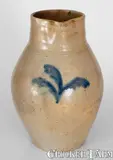 C. Crolius, Rare C. CROLIUS / NEW-YORK Two-Gallon Stoneware Pitcher, circa 1825, Stoneware