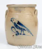F. B. Norton & Co, 2 Gal. F. B. NORTON & CO. / WORCESTER, MASS. Stoneware Bird Jar