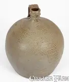 J. M. Yow, J. M. YOW / ERECT, NC Squat-Shaped Stoneware Jug, late 19th century, Stoneware