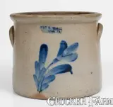 Evan R. Jones, EVAN R. JONES / PITTSTON, PA Stoneware Crock