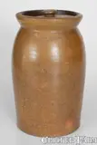H.H. Zigler, H. H. ZIGLER / NEWVILLE, PA Lidded Stoneware Jar, c1852-65, c1852-65, Stoneware