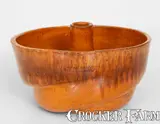John Bell, JOHN BELL / WAYNESBORO Redware Cake Mold, circa 1850-1880, Redware
