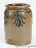B.C. Milburn, Fine 1/2 Gal. B. C. MILBURN / ALEXA. (Alexandria, Virginia) Stoneware Jar