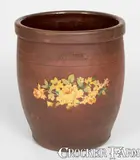 John Bell, 1 Gal. JOHN BELL / WAYNESBORO Redware Cream Jar, circa 1850-1880, Redware