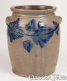 B.C. Milburn, One-and-a-Half-Gallon B.C. MILBURN / ALEXA (Alexandria, VA) Stoneware Jar